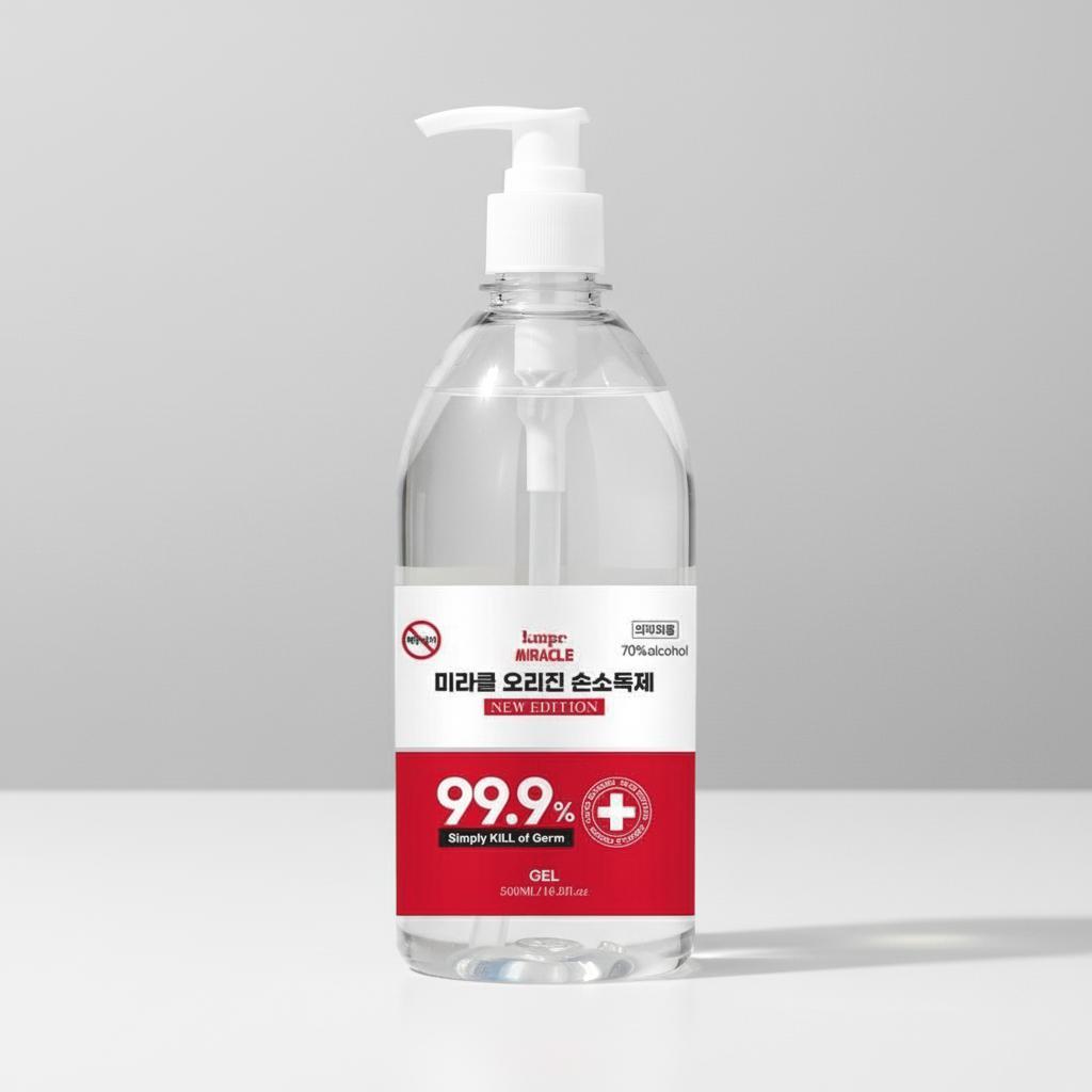25년형 미라클 오리진 겔 손소독제 500ml N - 상품 이미지