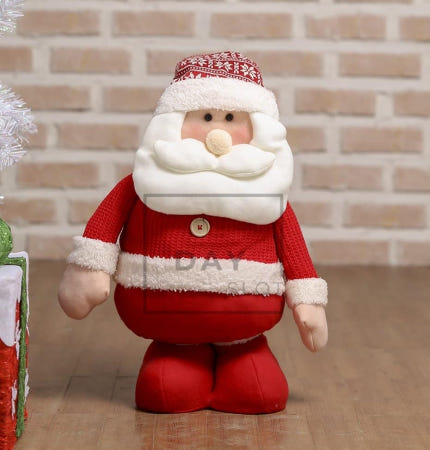 [트렌디프레소 협력사]데이슬롯 100cm 롱다리 산타 인형 크리스마스포토존 크리스마스장식