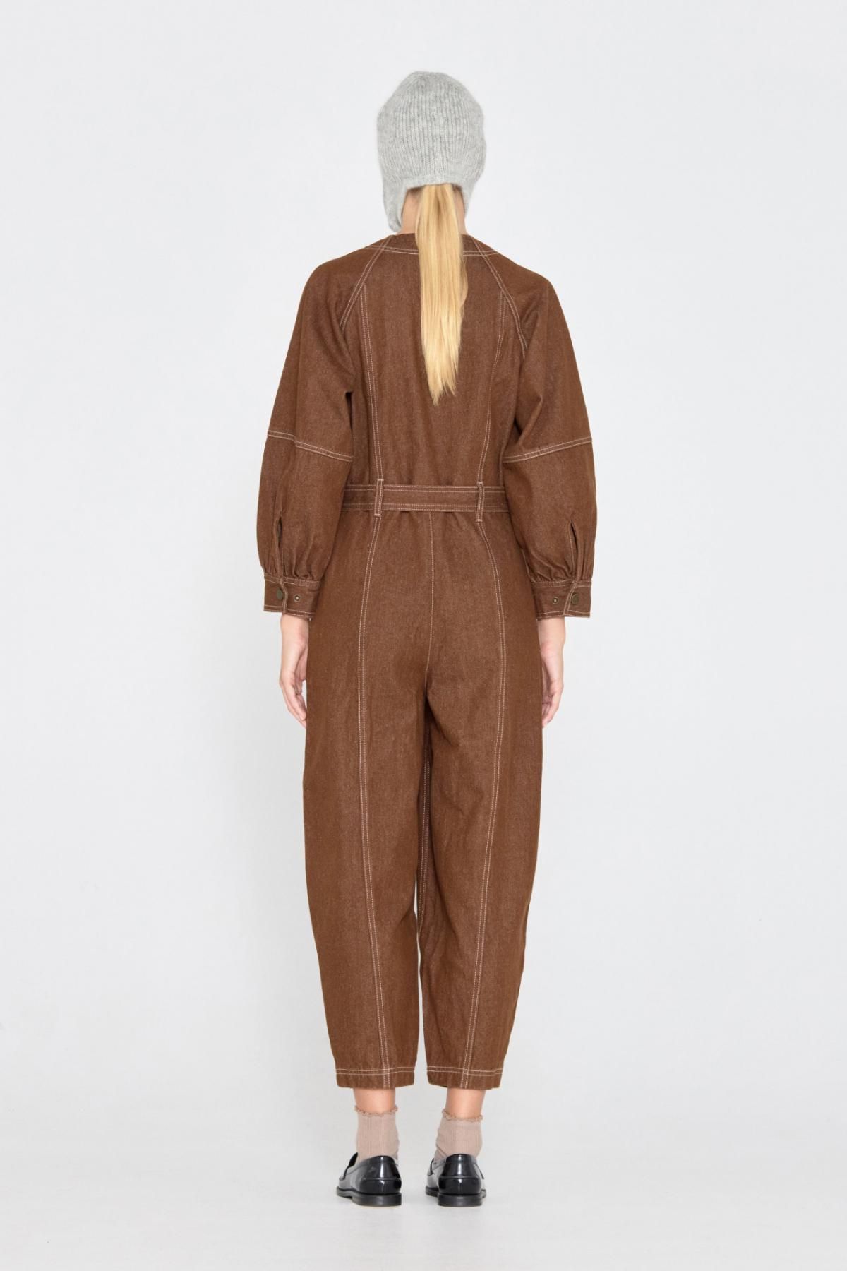 타이니코튼 유틸리티 브라운 점프수트 AW24-649M06 ONE COLOR - 상세 이미지 5