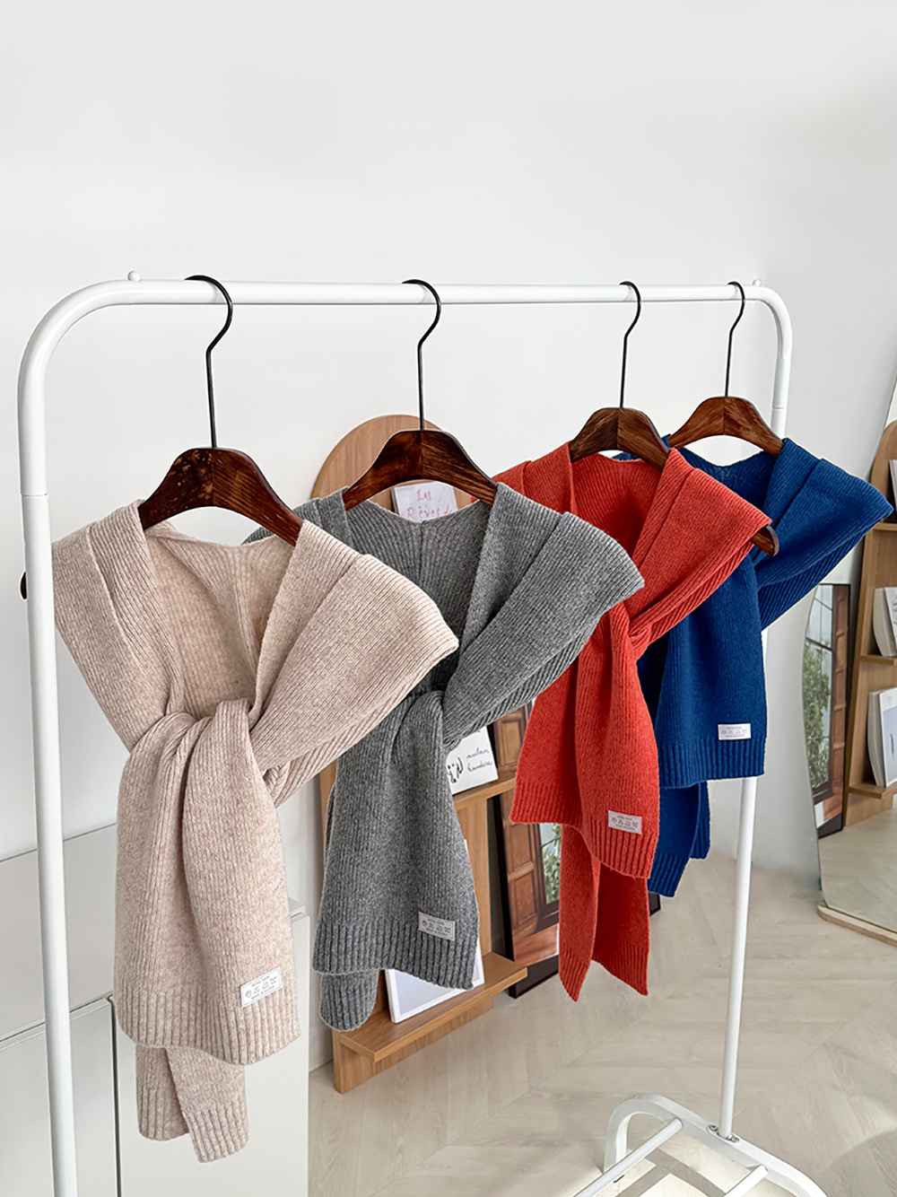 울100머플러 후드머플러 어부바 니트머플러 모자목도리 바라클라바목도리 후드숄