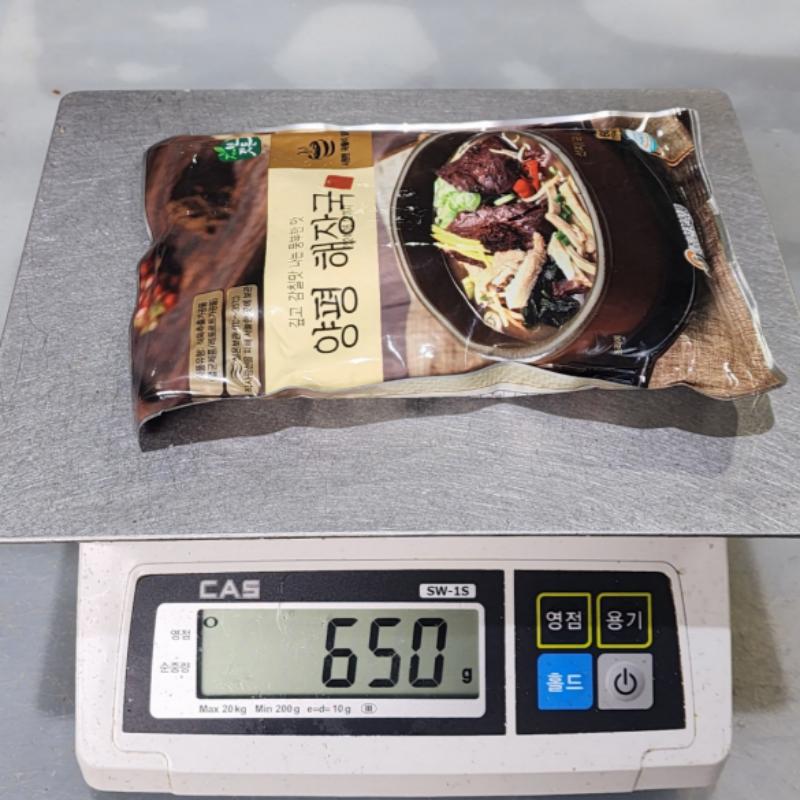 자연가득 양에 놀라고 맛에 놀란 양평해장국 600g 3팩-5팩 - 상세 이미지 5