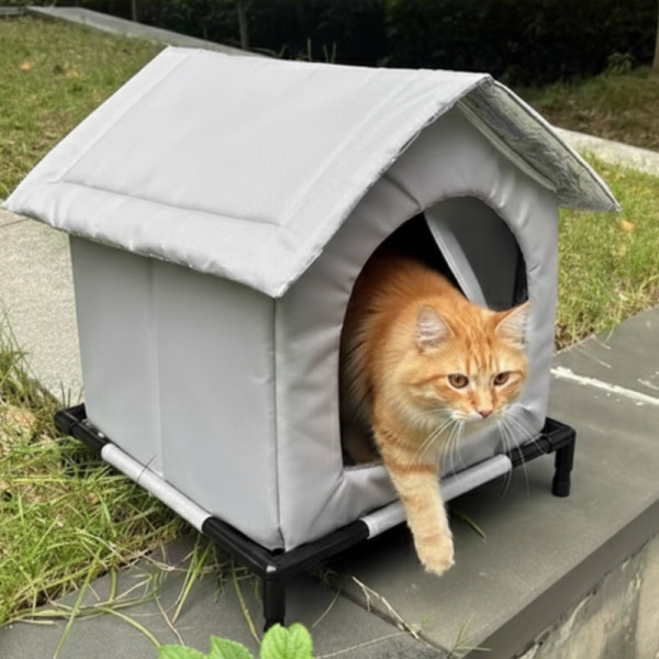 (2세대) 길고양이겨울집 야외 실외 고양이 겨울집 숨숨 길냥이급식소 일반S