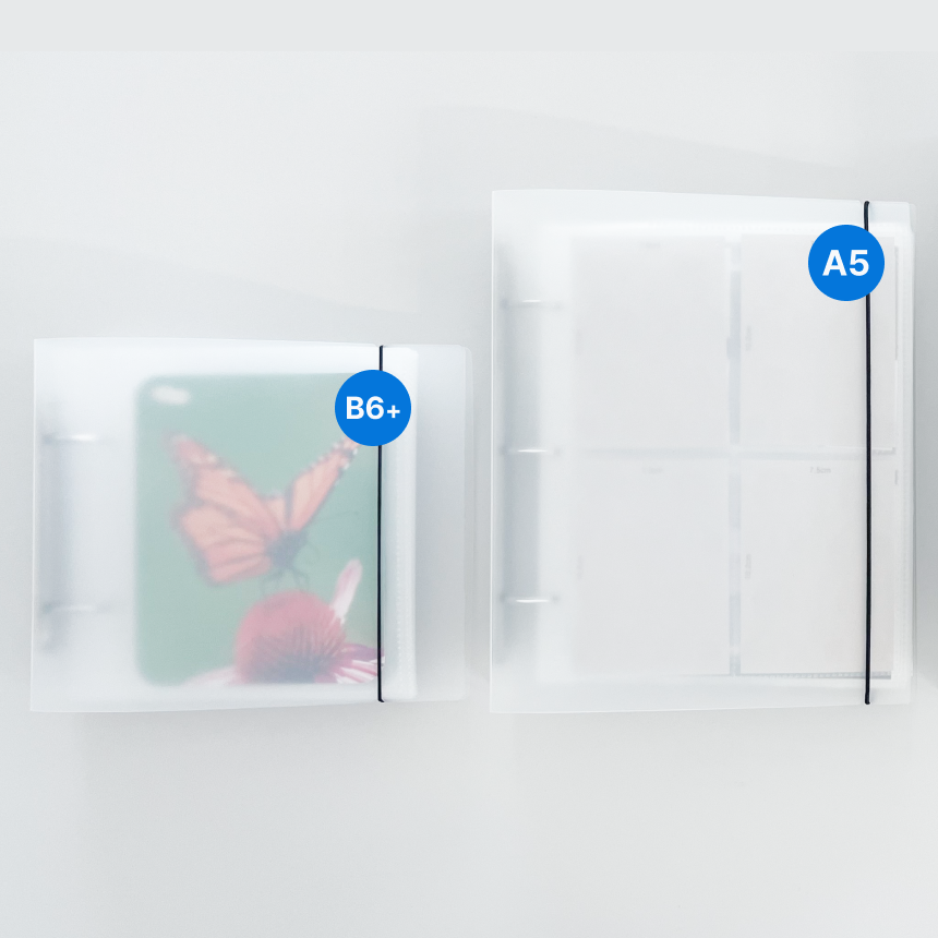 굿슈머 바인더 B6+ 바인더(속지30장) 낱말카드 보관 제품 이미지