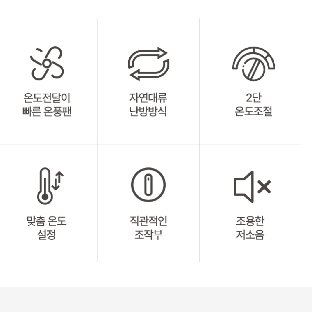 소형 히터 가정용 난방기 업소용 난방기 원룸 온풍기 매장 온풍기 - 상세 이미지 3