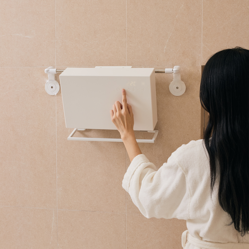 한일 롱레인지 욕실 화장실 온풍기 1500W RF리모컨 히터 화이트 - 상세 이미지 3
