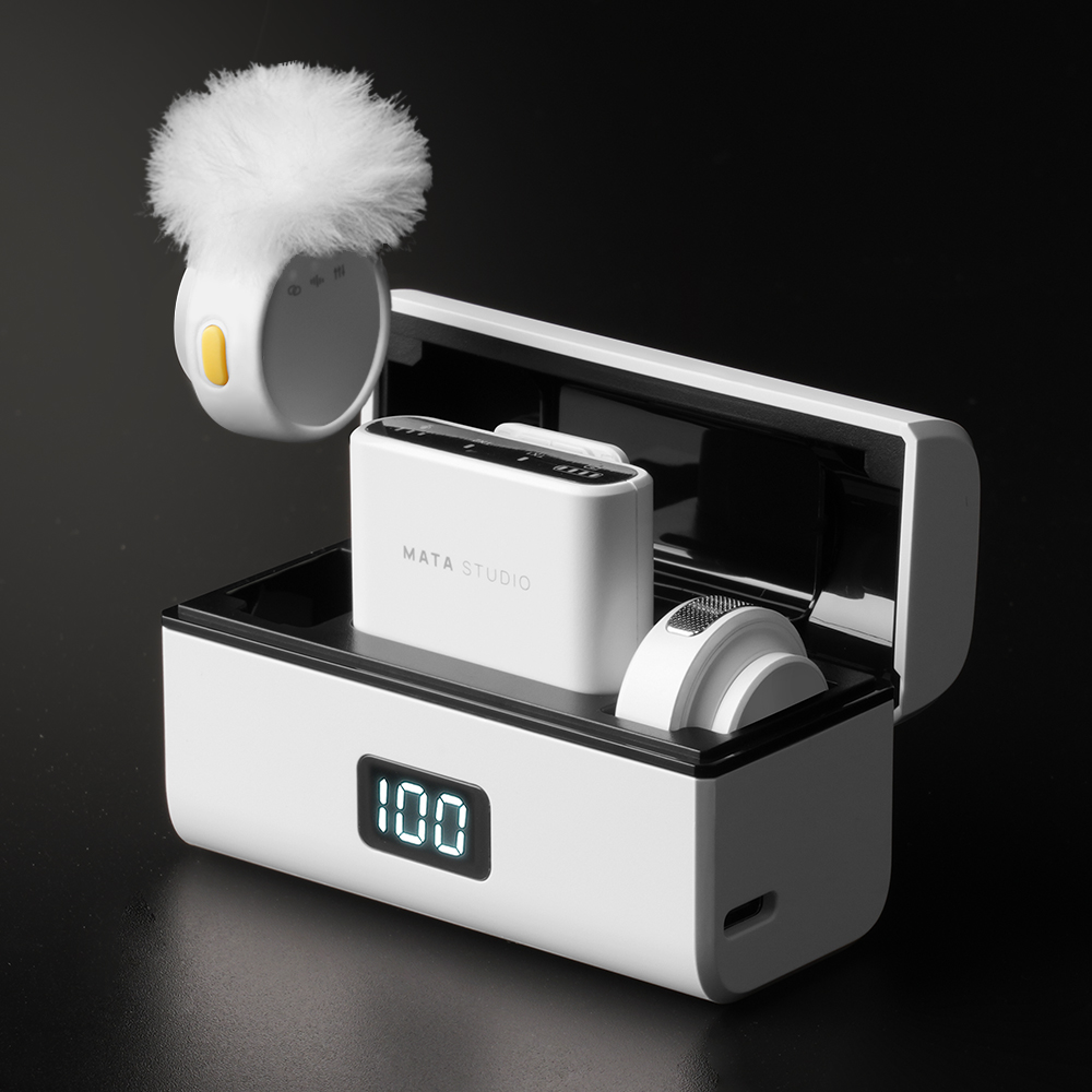 마타스튜디오 와이어리스 미니 무선 핀마이크 유튜브 스마트폰 휴대용 강의용