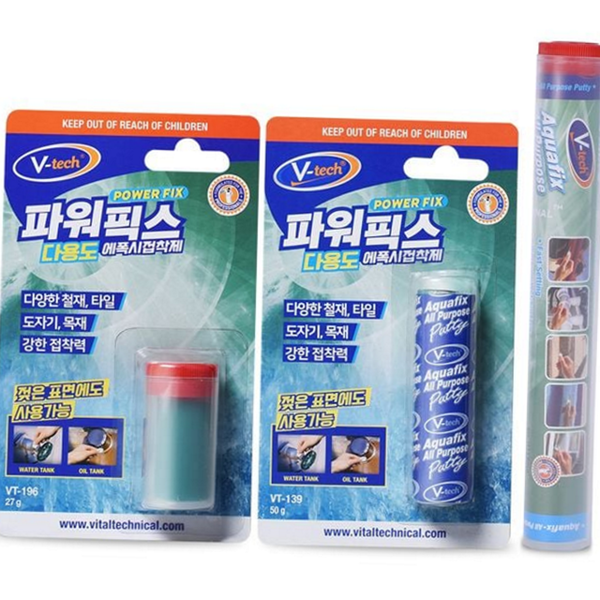 강력 다용도 에폭시 퍼티 실내외 에폭시 접착제 손반죽 보수제 철재 - 메인 이미지
