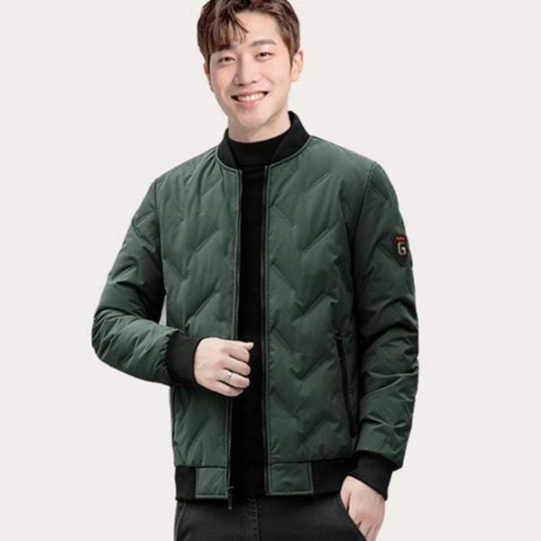 간절기 남자 패딩 점퍼 겨울 남자 퀼팅 점퍼 경량 자켓 - 메인 이미지