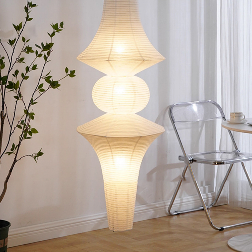 와비사비 한지 종이 아카리 일본 펜던트 조명 Wabisabi Lamp