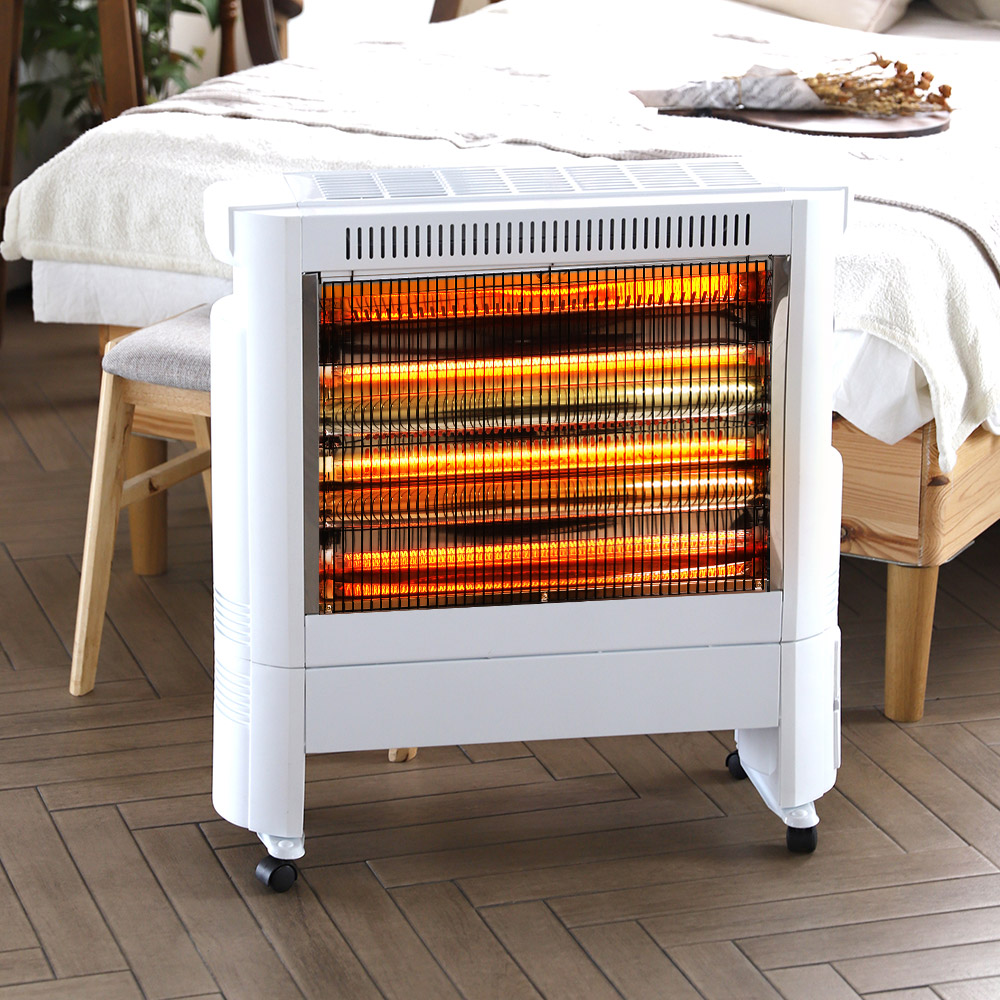 신일 전기히터 카본난로 대형 업소용 사무실 가정용 온열기 전기스토브 난방기 3단 화이트