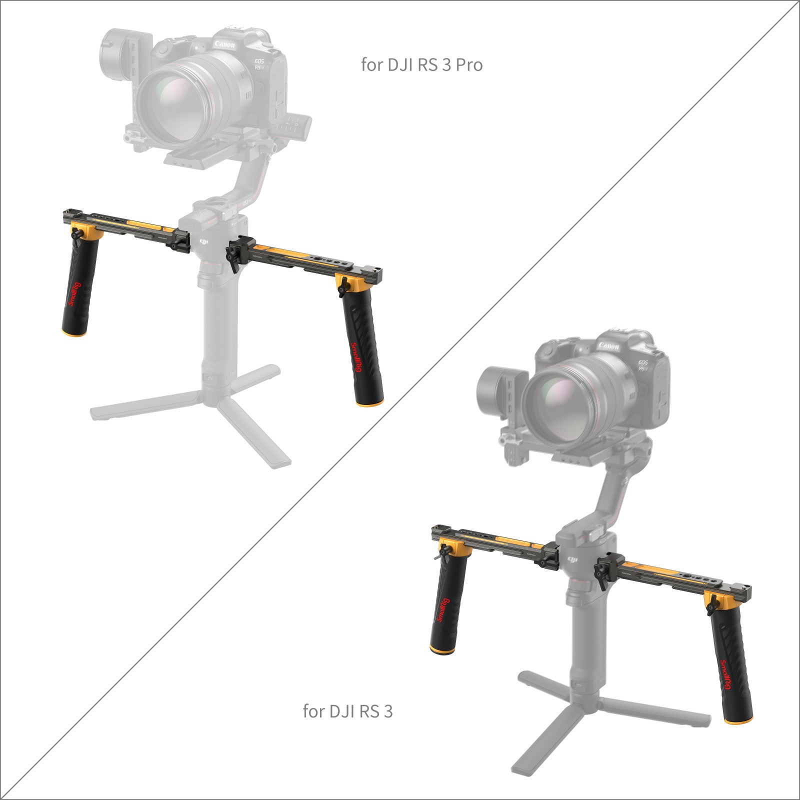 스몰리그 DJI RS/RS2/RS3/RS4 시리즈용 듀얼 핸드그립 범블비 에디션 (5526) 이미지 6