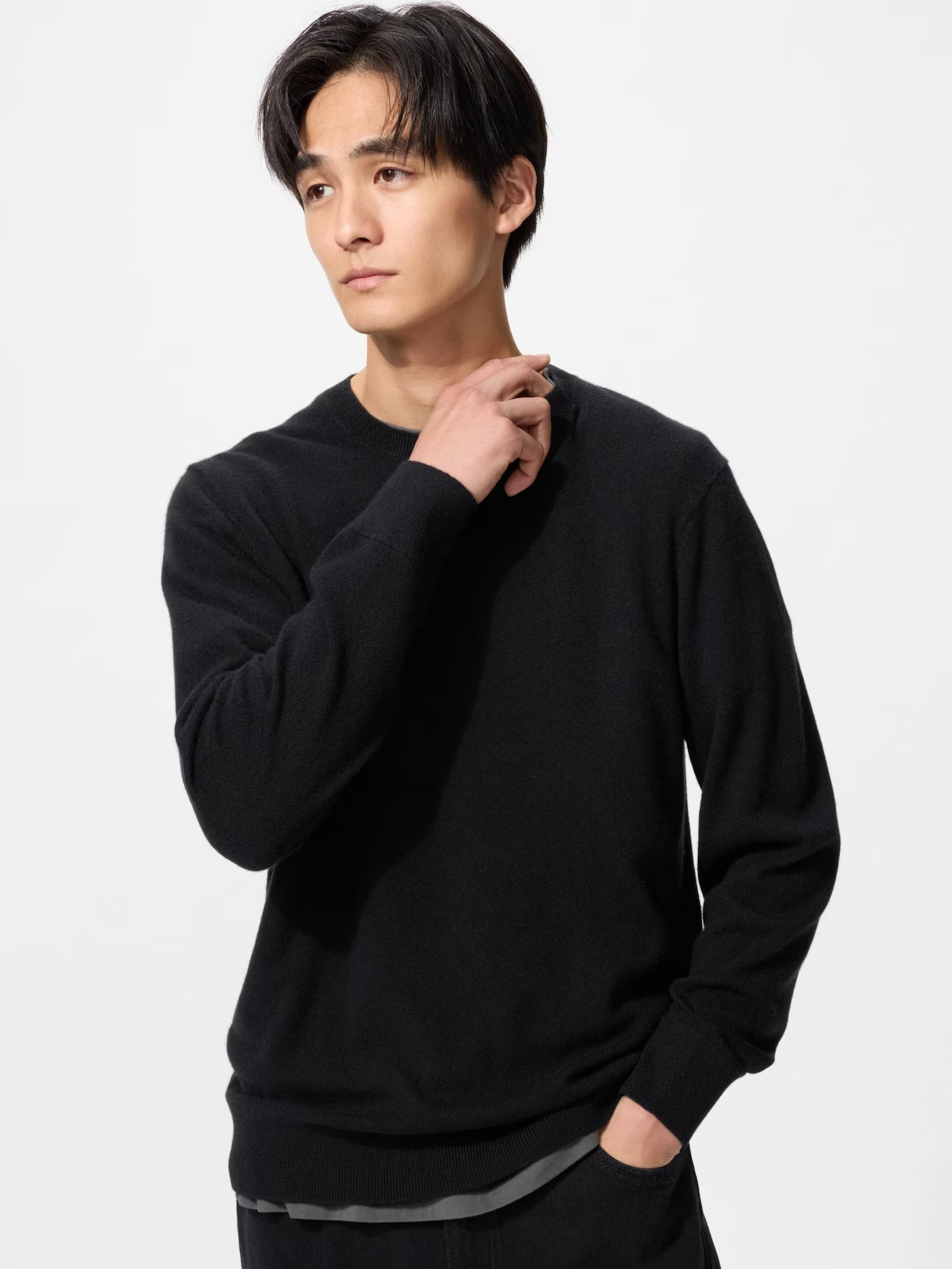 유니클로 캐시미어 크루넥 스웨터 469404 15컬러 이미지 7