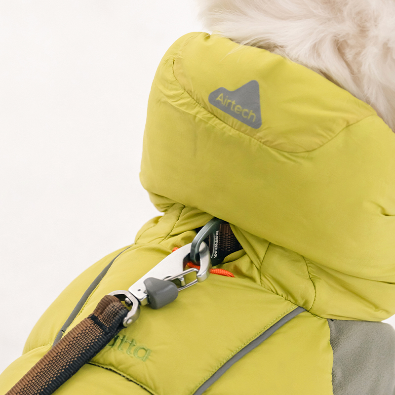 바잇미 LATTA 올인원 강아지패딩 강아지겨울옷 애견 라임