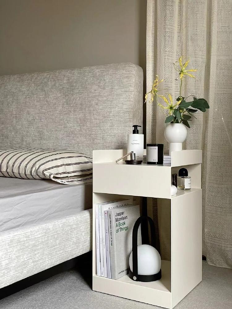 북유럽 사이드테이블 카페 쇼파 옆 협탁 티테이블 레드 큐브