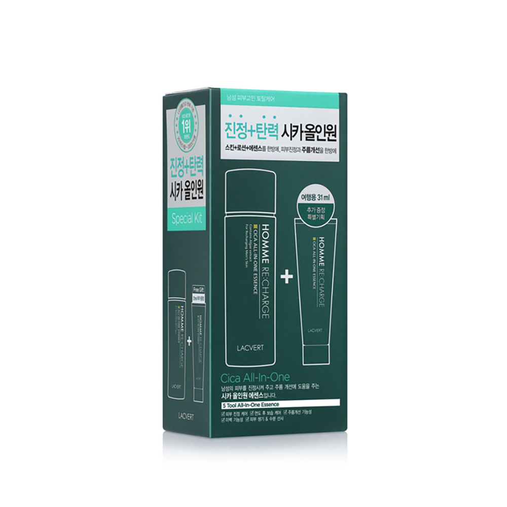 라끄베르 옴므 리차지 올인원 에센스 150 mL / 옴므 리차지 시카 올인원 에센스 기획 (택 1) 이미지 3