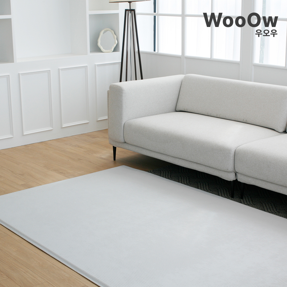 [리뷰8천P]말랑PU 논슬립 놀이방 매트 140x180cm/층간소음 거실 복도 유아 바닥 - 상세 이미지 5