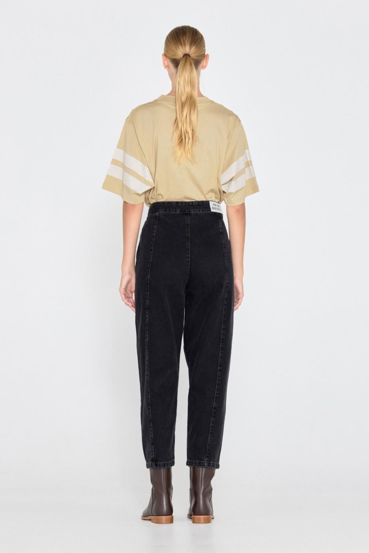 타이니코튼 베이직 캐주얼 반팔 티셔츠 AW24-728P01 MARFIL - 상세 이미지 5