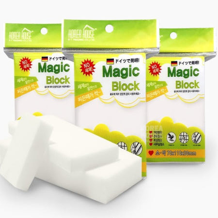 [지역상점 협력사]독일 매직블럭 소형 타일 물때 세척 욕조 대용량 스펀지 싱크대