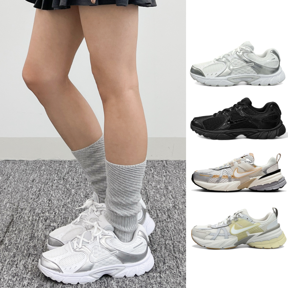 나이키 V2K 런 V5 RNR 블랙 메탈릭 실버 서밋화이트 y2k