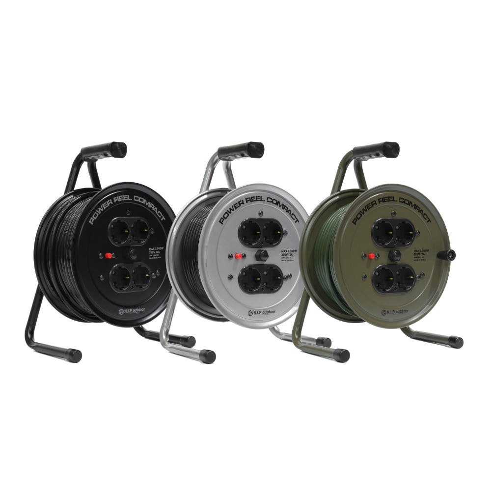 N.I.P 캠핑릴선 20M 4구 파워릴 컴팩트 캠핑용
