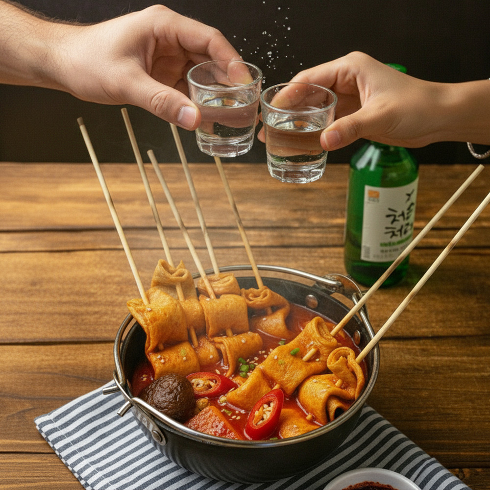 연육 75%, 고급 어묵으로 만든 어묵만 꼬치어묵 매운맛 365g (어묵10개+매운소스) - 상세 이미지 3