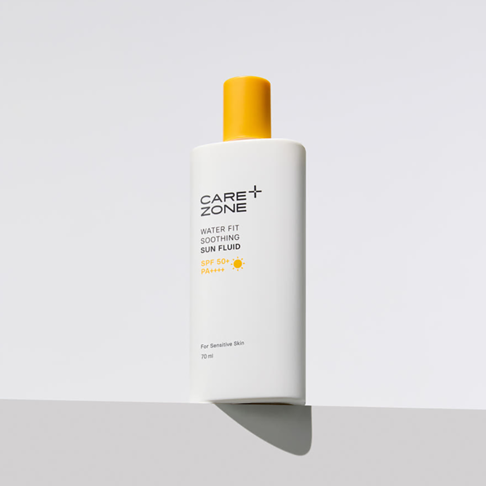 케어존 워터핏 수딩 선플루이드 70 mL + 31 mL (SPF 50+/PA++++) - 메인 이미지