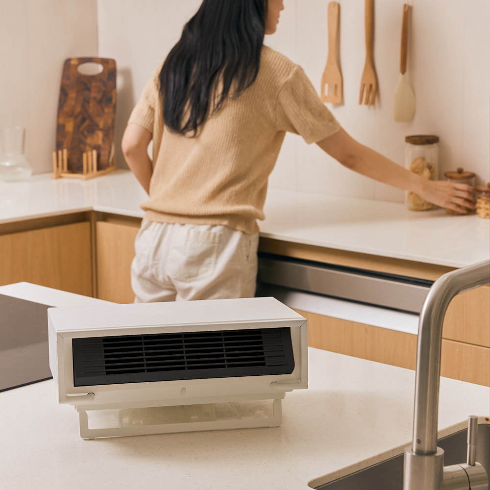 한일 롱레인지 욕실 화장실 온풍기 1500W RF리모컨 히터 화이트 이미지 8