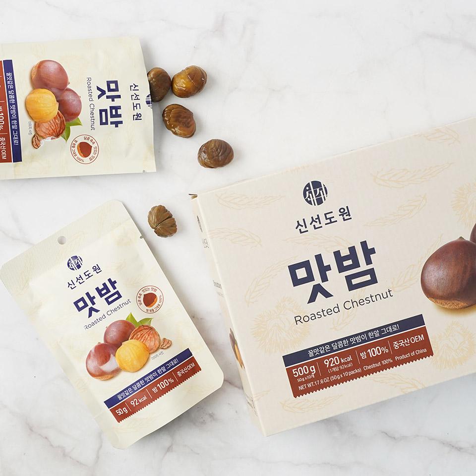 메가마트 신선도원 맛밤 50gx10 - 상세 이미지 2
