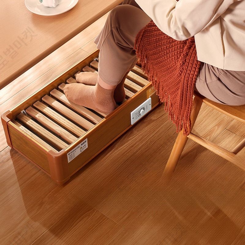 파티션난로 사무실발히터 발온열기 다리 책상 온풍기 - 상세 이미지 5