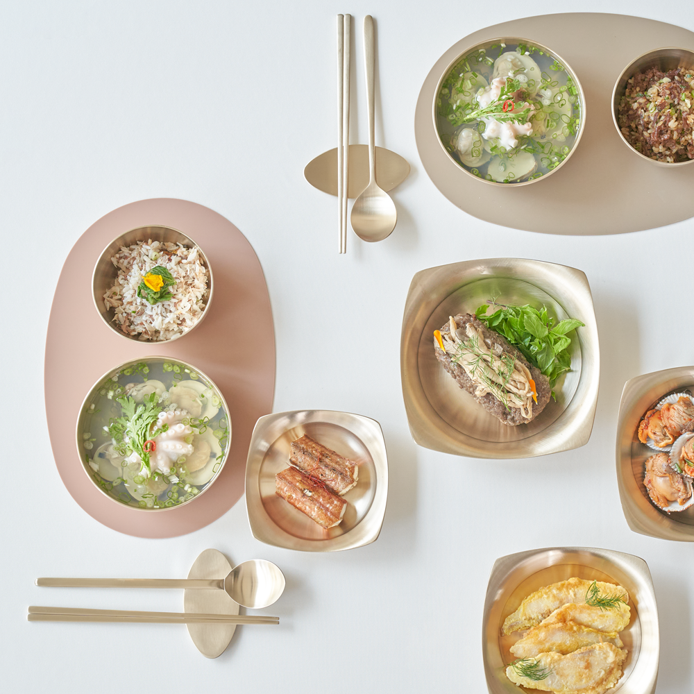 [흑백요리사2 출현] 거창유기 수공예 방짜유기 궁중수저세트 2인 각인 놋수저 젓가락 집들이 혼수예단 결혼선물 이미지 7