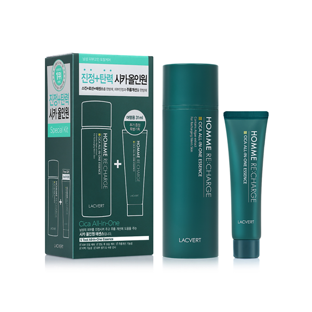 라끄베르 옴므 리차지 올인원 에센스 150 mL / 옴므 리차지 시카 올인원 에센스 기획 (택 1) 이미지 2