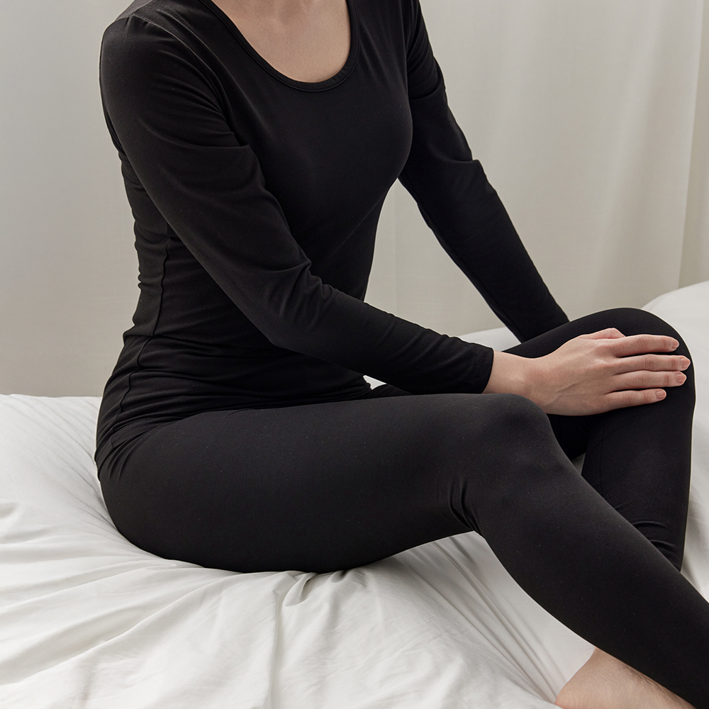 WARM BASIC 겨울에도 따뜻한 기모내복 상하세트 (남/녀) (UD-301,302) - 상품 이미지