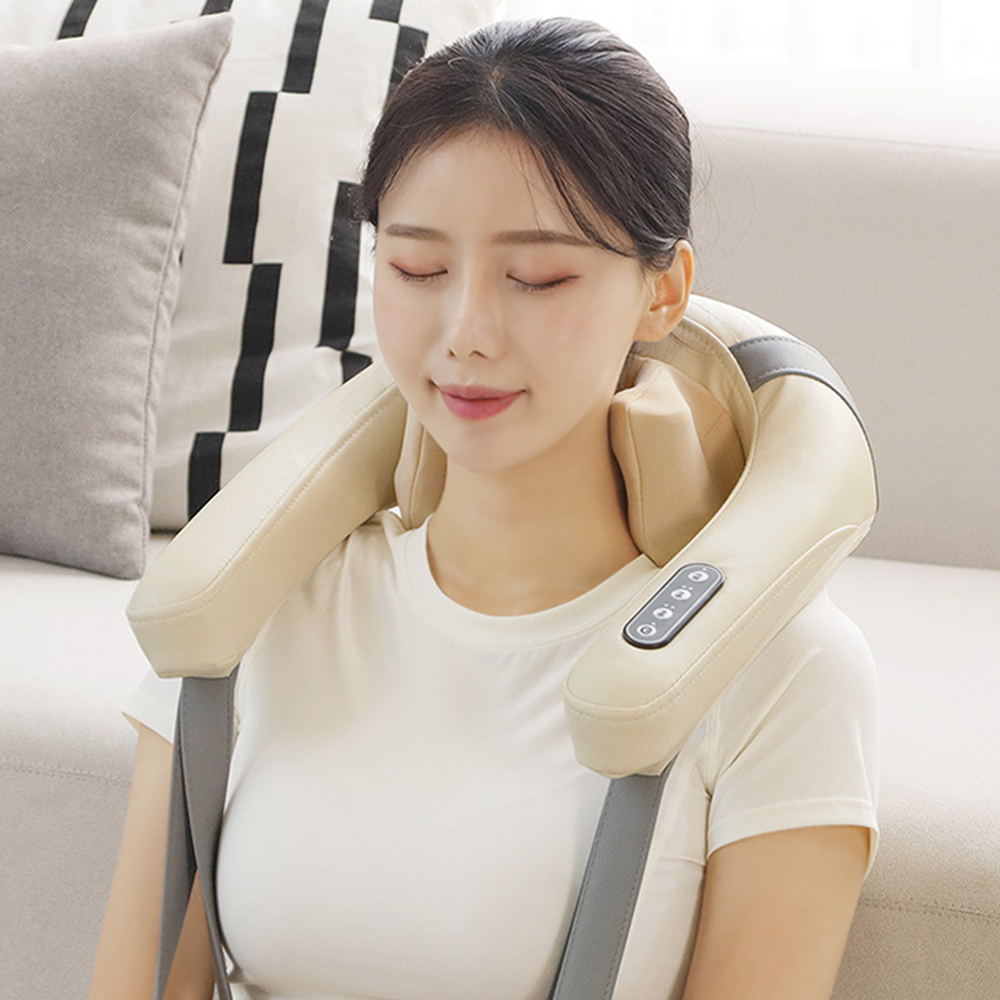 니즈넥 무선 온열 목 어깨 승모근 마사지기 MD-806 - 상품 이미지