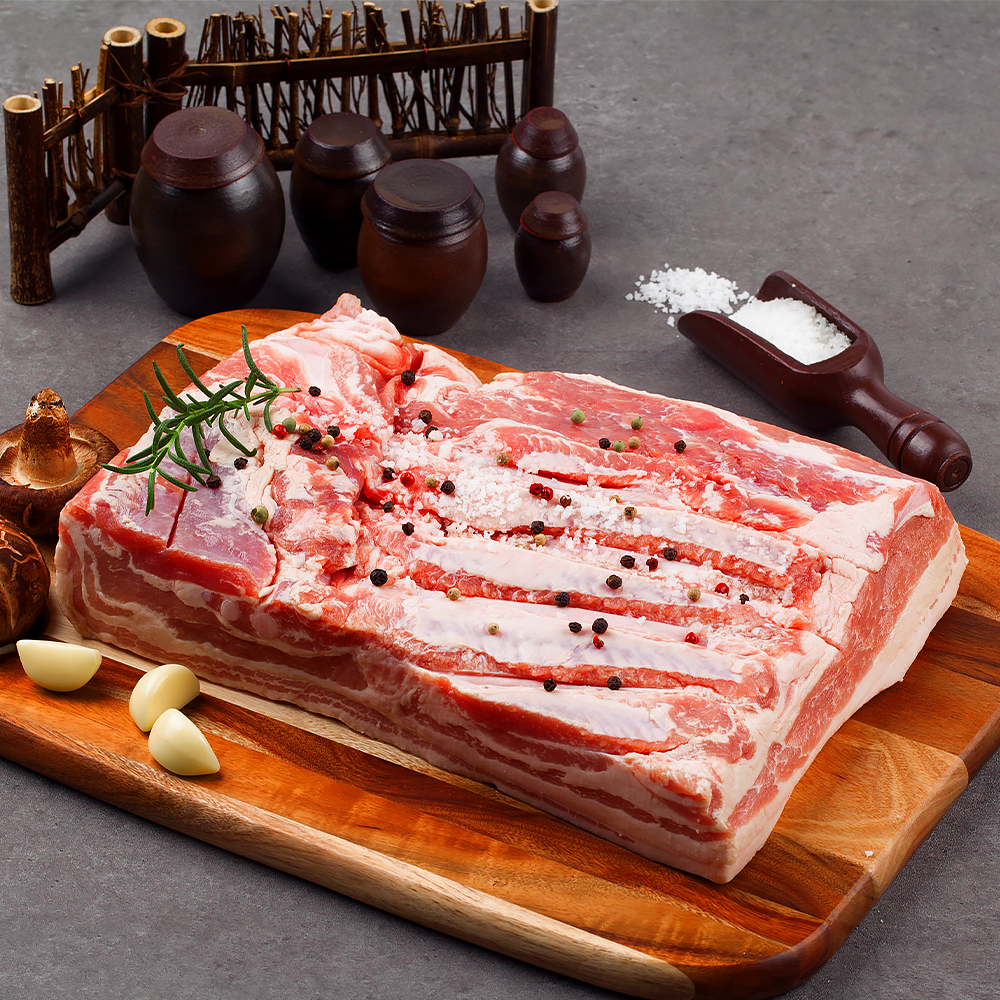 하이마블 듀록 냉동 삼겹살 500g 구이 돼지고기 캠핑음식 바베큐 홈파티 - 상세 이미지 5