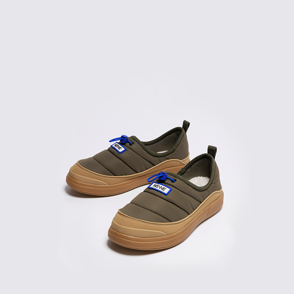 느쉐 휘카 겨울 방한화 패딩 슬립온 기모 양털 부츠 3.5cm-NSW605JU - 상세 이미지 4