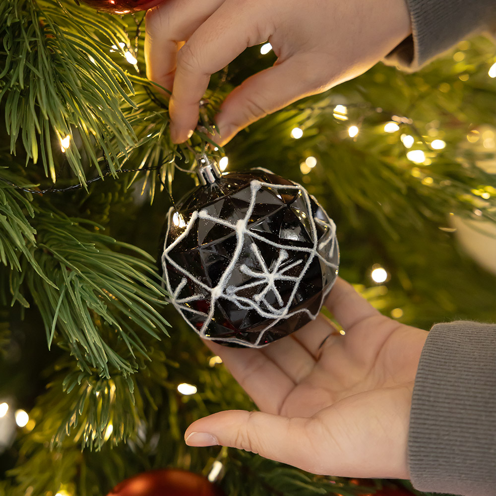 크리스마스 트리 나무 장식 풀세트 레드빅볼큰솔 150cm (양면) 성탄절 PE PVC 대형 소품 용품 데코 꾸미기 - 상세 이미지 3