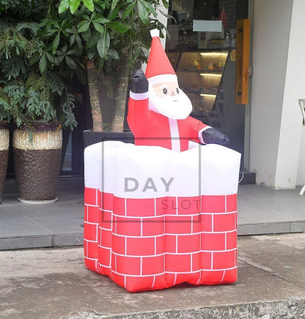 [트렌디프레소 협력사]데이슬롯 160cm 에어벌룬 산타 대형산타장식