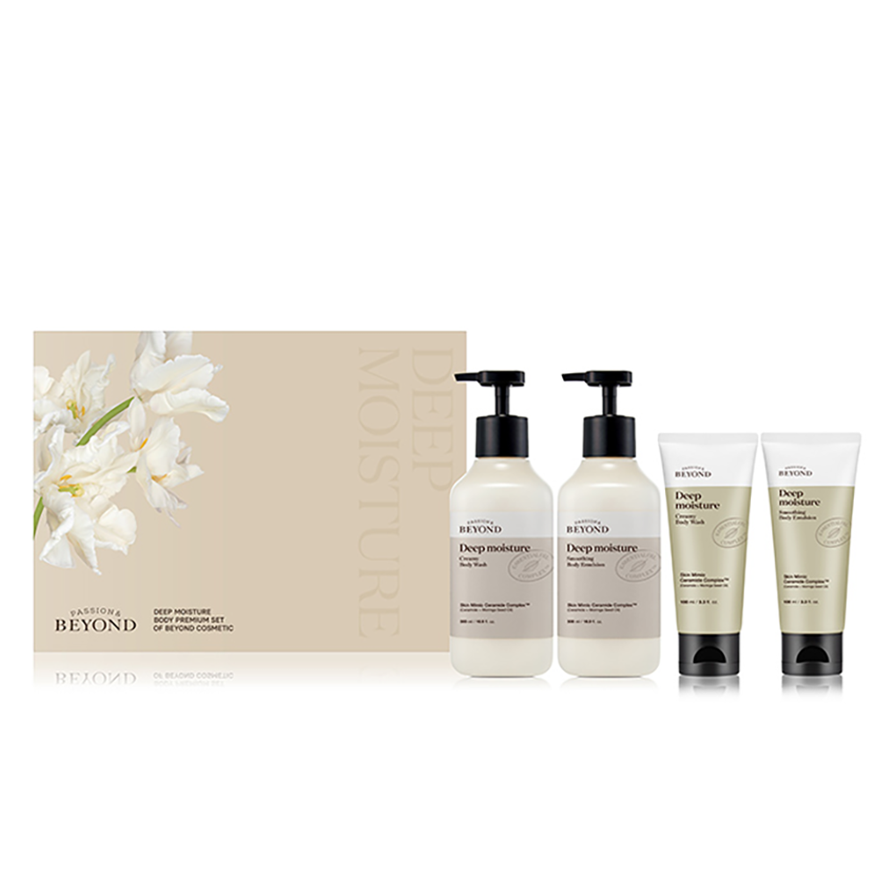 비욘드 대용량 머스크향 촉촉 딥모이스처 바디 프리미엄 2종 세트(워시 500mL+로션 500mL) - 상세 이미지 2