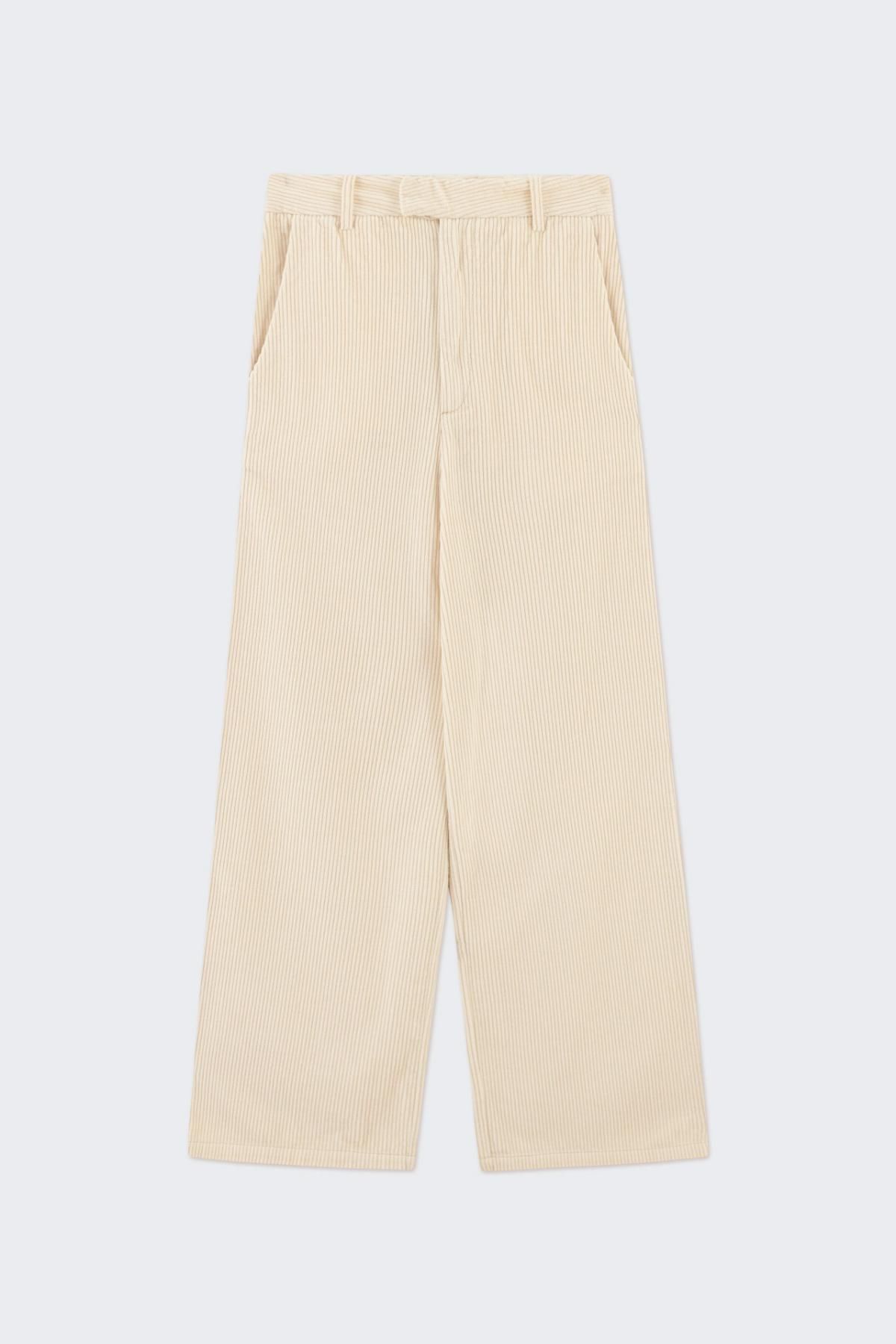 타이니코튼 코듀로이 와이드 팬츠 베이지 AW24-634103 BEIGE - 상세 이미지 2