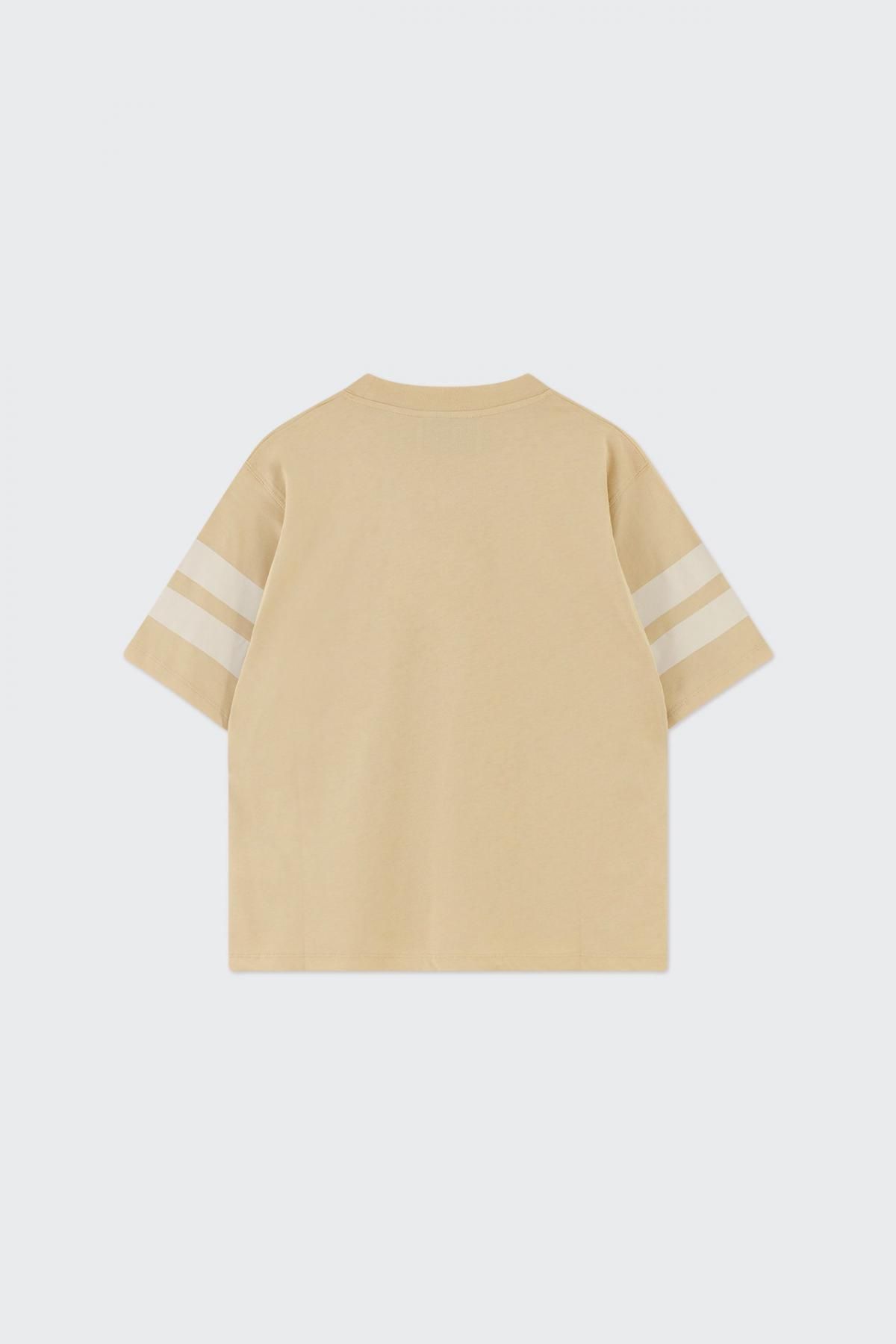 타이니코튼 베이직 캐주얼 반팔 티셔츠 AW24-728P01 MARFIL - 상세 이미지 2
