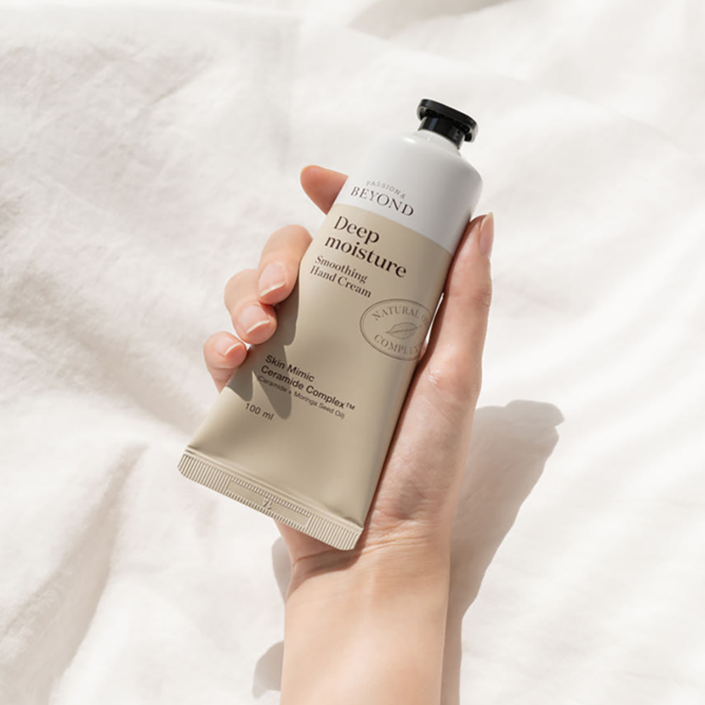 비욘드 대용량 머스크향 사과향 딥모이스처 스무딩 핸드크림 100 mL