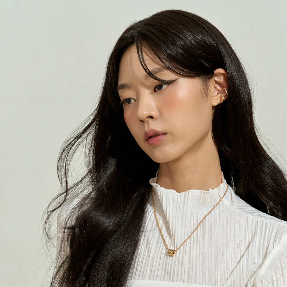 수제통가발 레이어드 웨이브펌 빈티지 사이드뱅 여자가발 프레야 - 상세 이미지 5