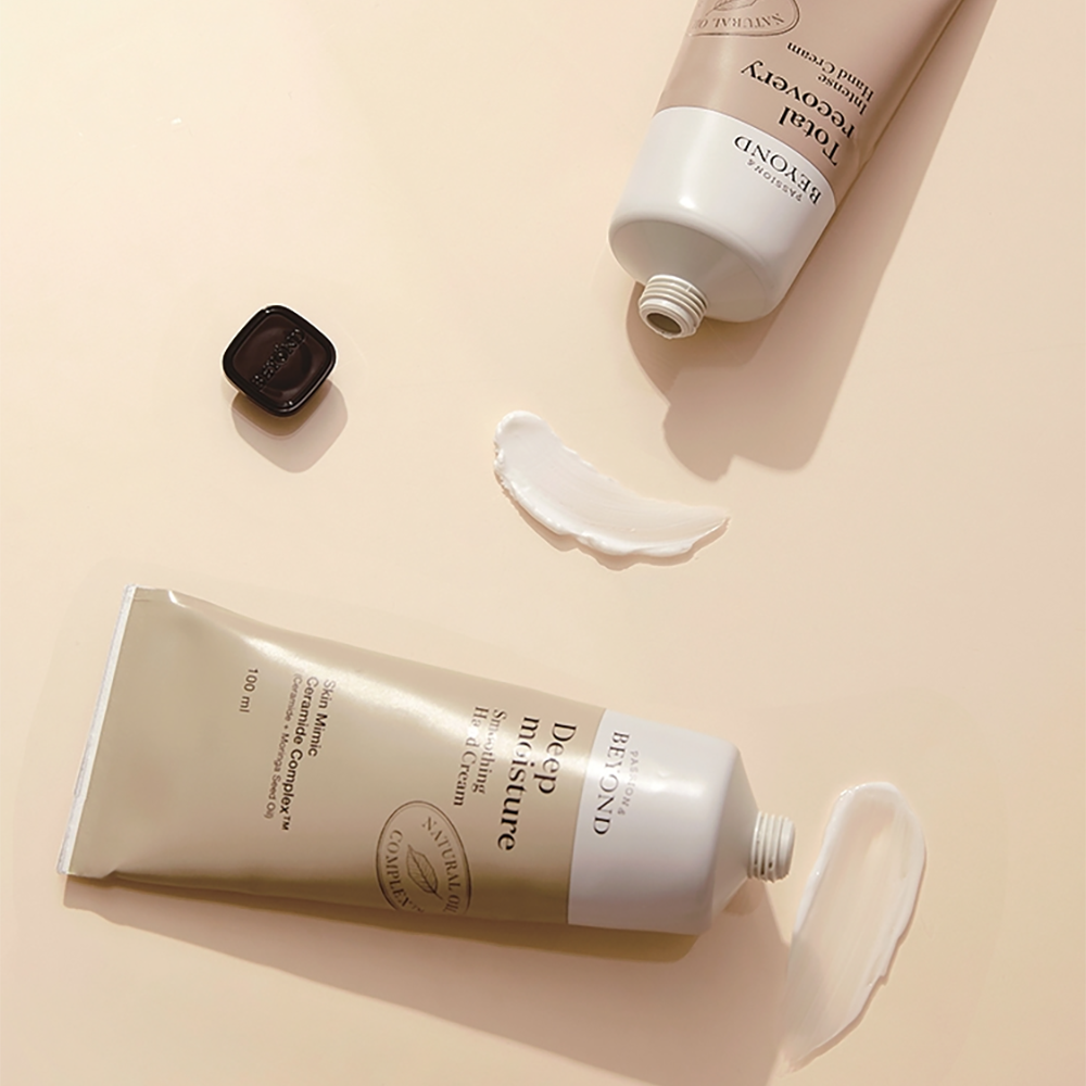 비욘드 대용량 머스크향 사과향 딥모이스처 스무딩 핸드크림 100 mL