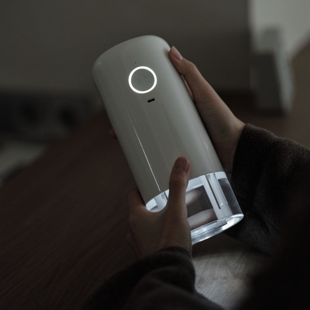 알리사 숲속안개 가습기 미니 초음파 사무용 무선 휴대용 탁상용 충전식 700ml+필터 4개