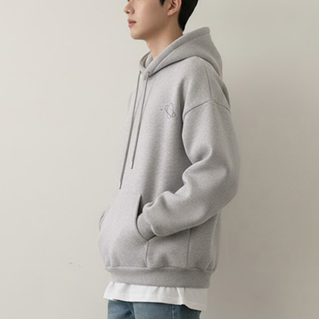 남자 기모 후드티 자수 오버핏 맨투맨 긴팔 3XL 5XL 이미지 8