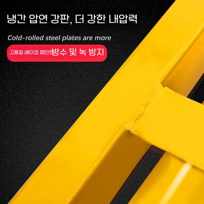 주차 자리 차단기 접이식 지정자리 주차금지대 라운드 싱글락 - 상세 이미지 4