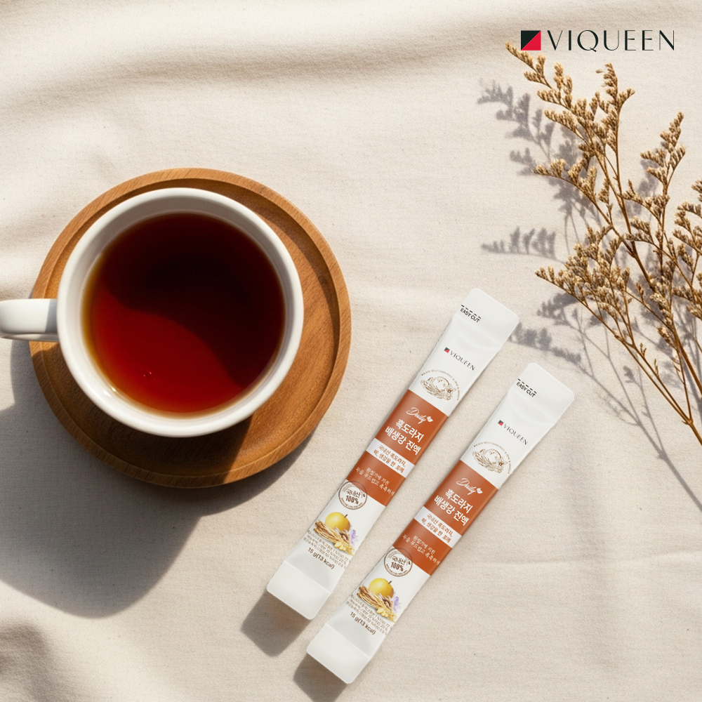 바이퀸 데일리 국산 흑도라지 배 생강 도라지 진액 차 450g 30포, 1개 - 상세 이미지 3