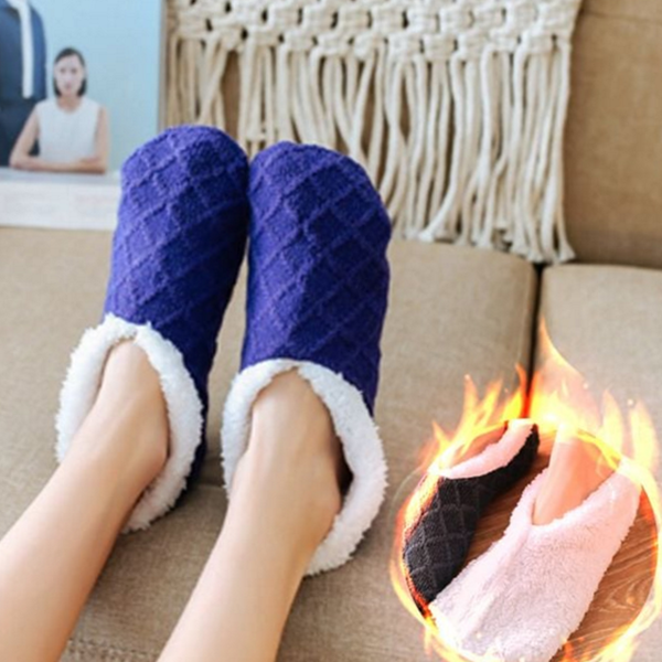 푹신한 겨울 수면 양말 웨어 여성 수면 양말 두꺼운 보온 - 메인 이미지