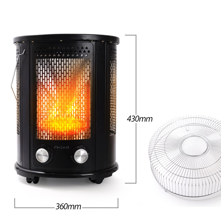 신일 전기히터 가정용 하이라이트 오방난로 사무실전기스토브