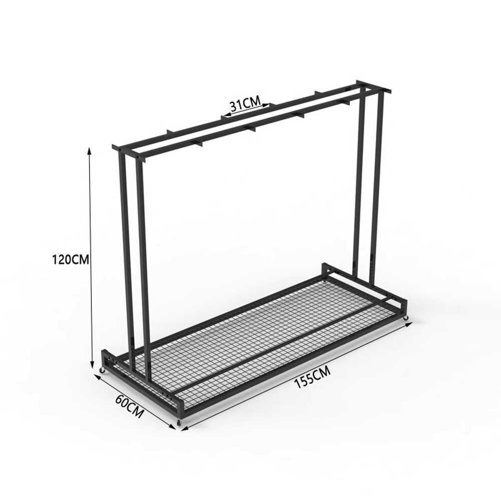 보드 거치 브라켓 스노우보드 벽부착 홀더 디스플레이 A형 + 62x60x120cm - 상세 이미지 2